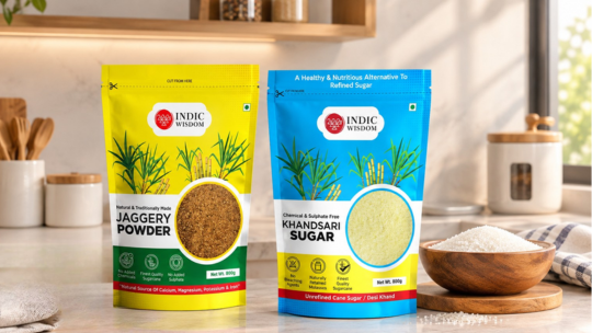 Image of Khandsari Sugar vs Jaggery vs White Sugar: Which Natural Sweetener Should You Choose?