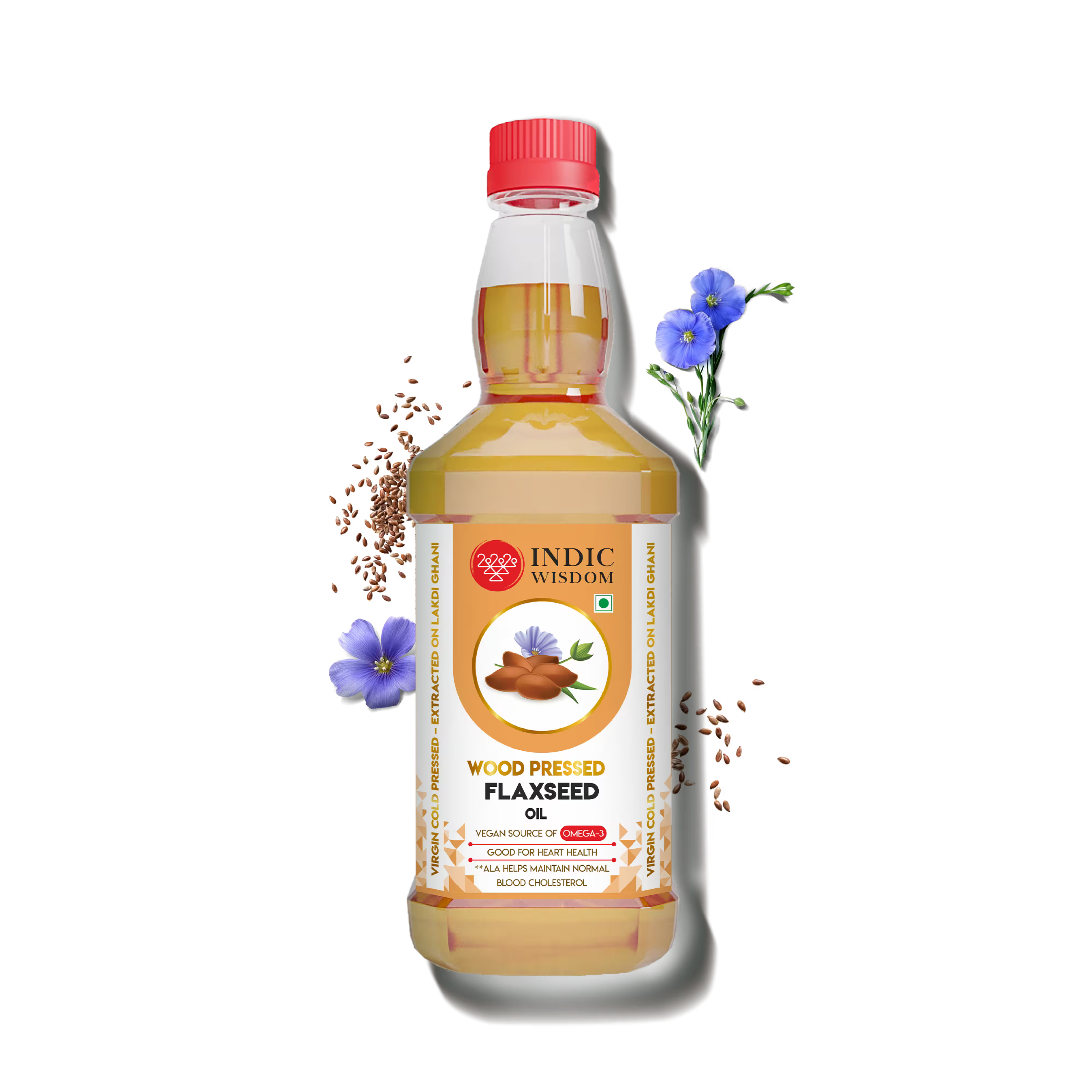 Image of Bottle of Flaxseed Oil