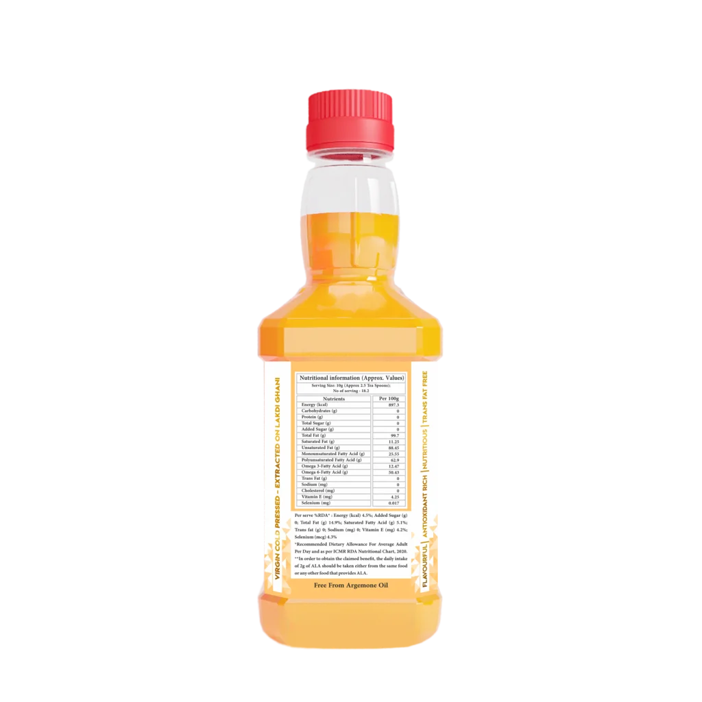 Image of Wood Pressed Walnut Oil (Cold Pressed Walnut Oil - Extracted on Wooden Churner)