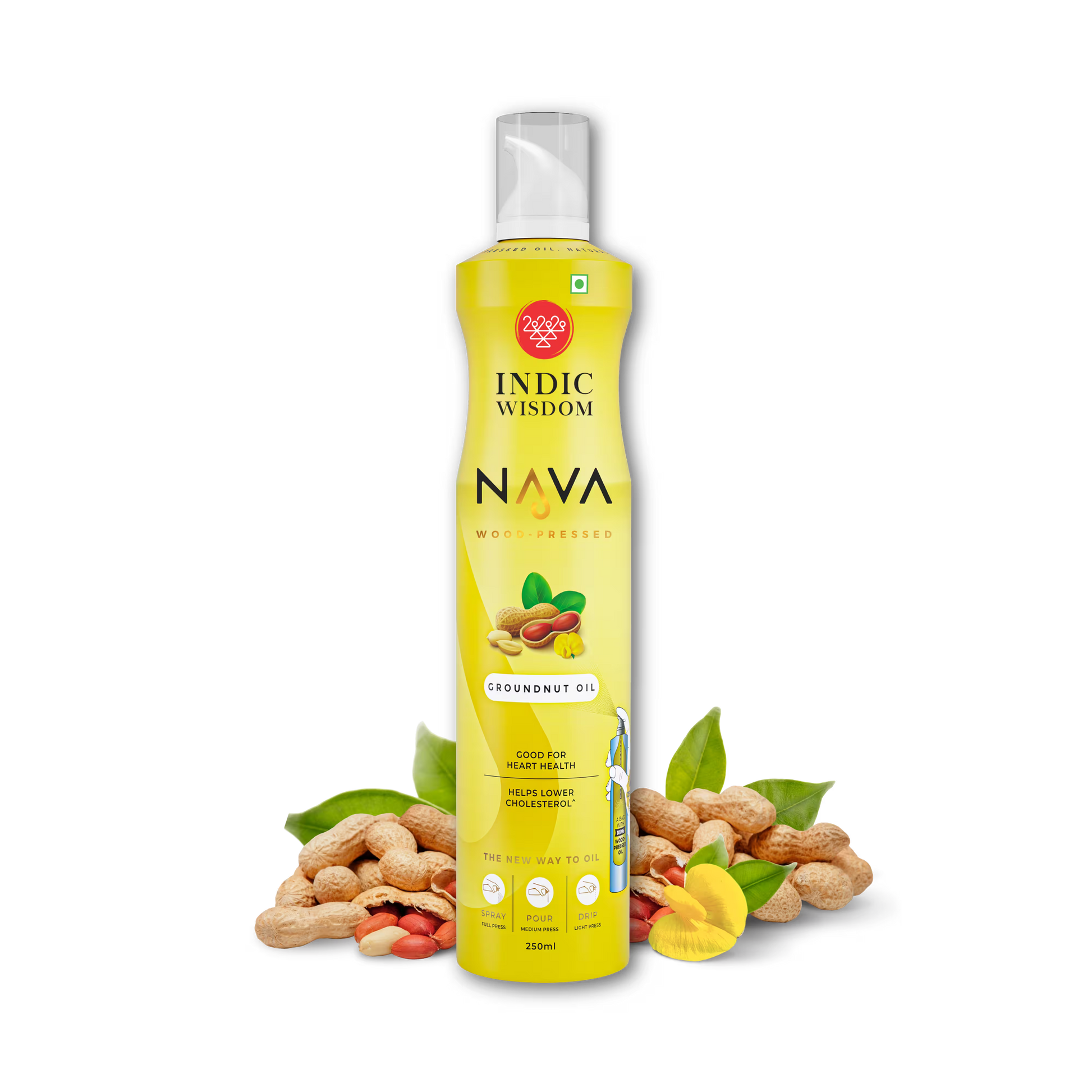 Spray Bottle of Groundnut Oil