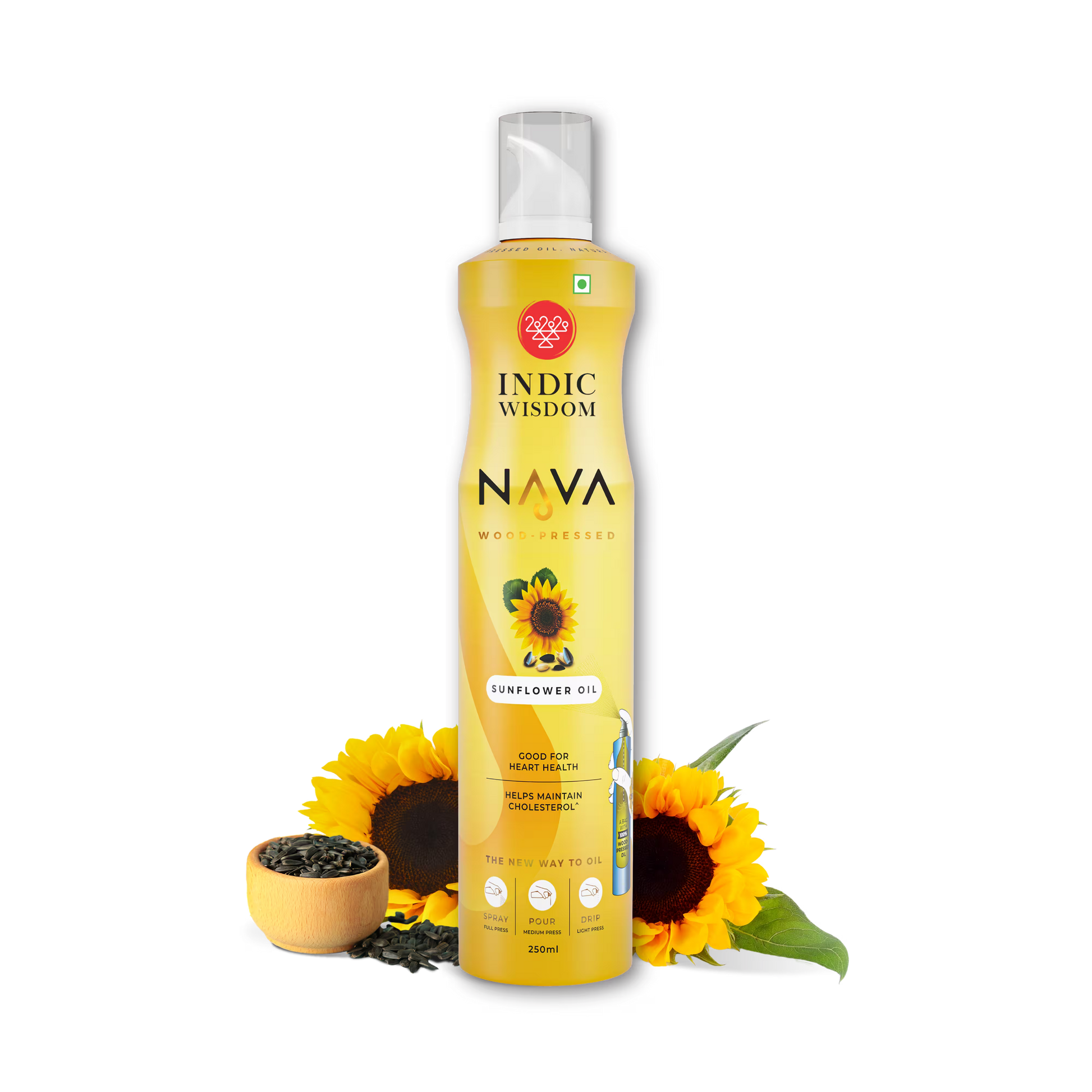 Spray Bottle of Sunflower Oil