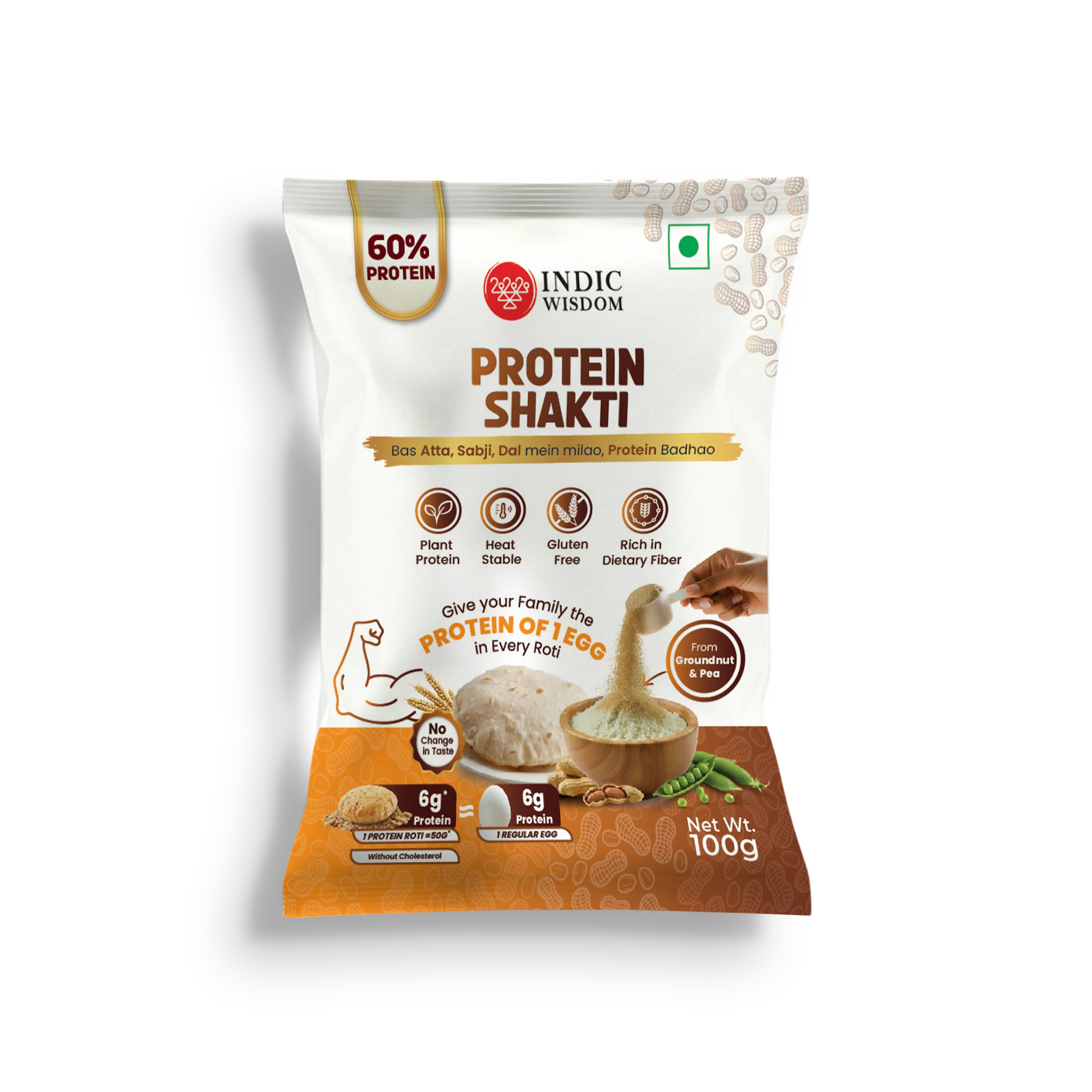 Image of Protein Shakti 100g Front