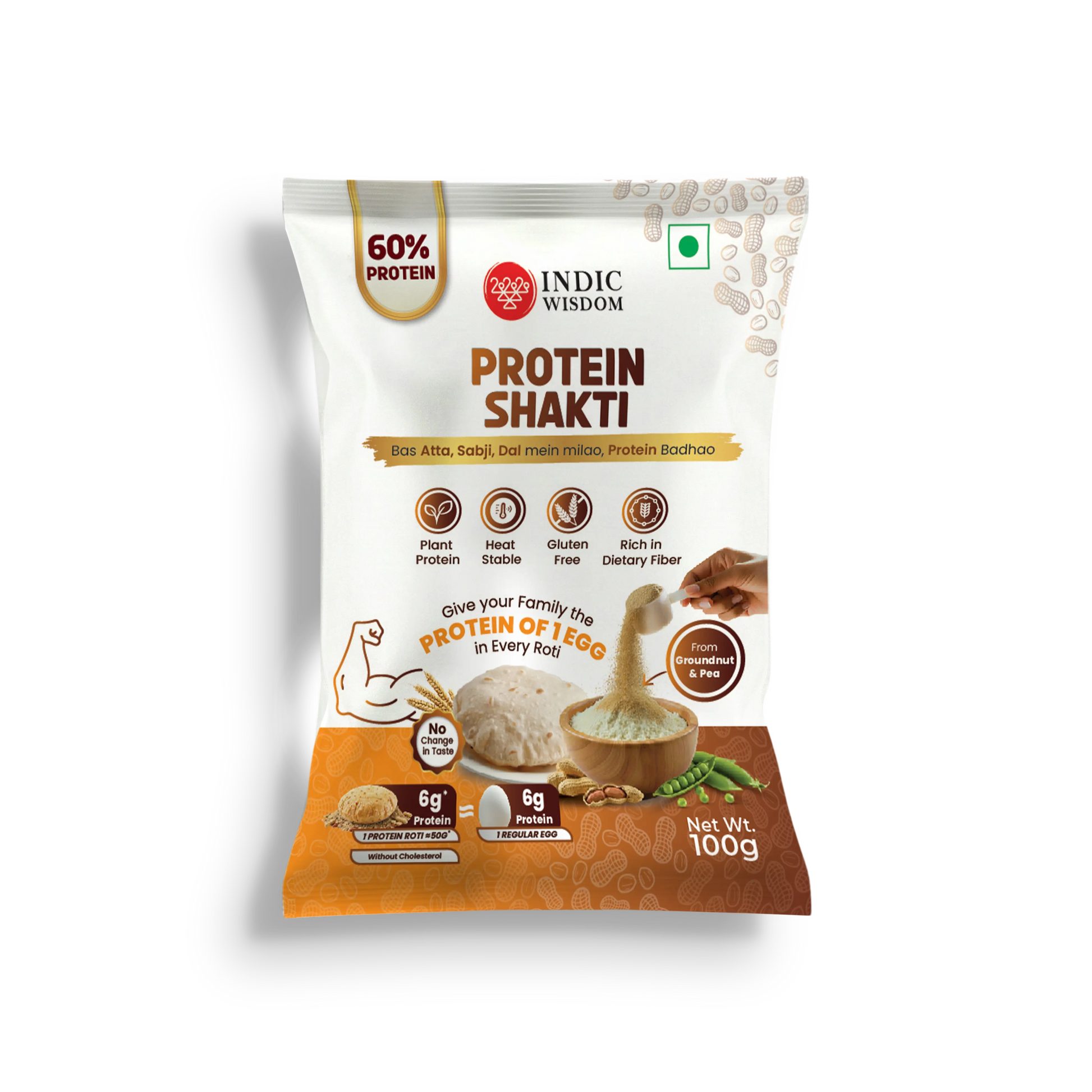 Protein Shakti 100g Front