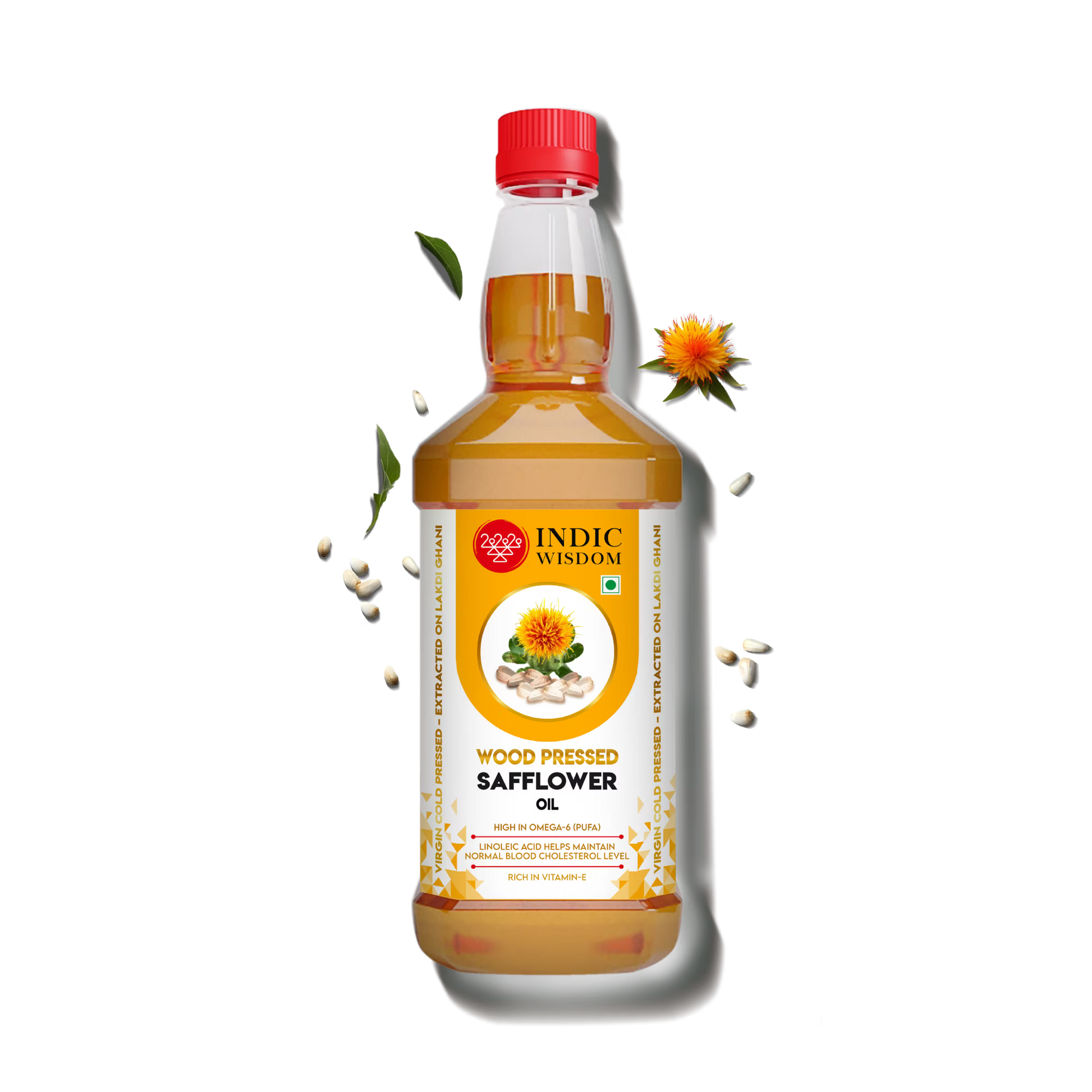 Bottle of Safflower Oil