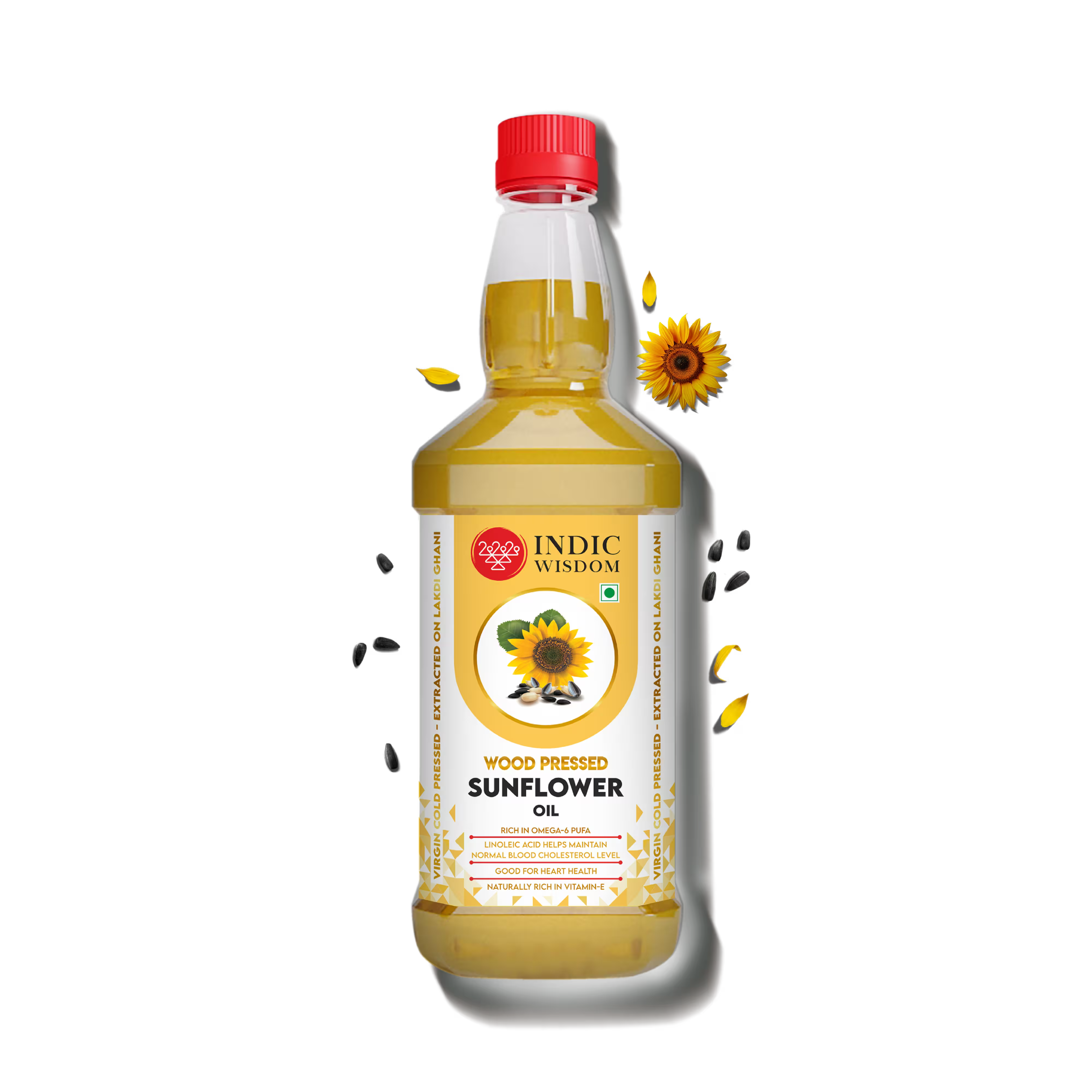 Image of Bottle of Sunflower Oil