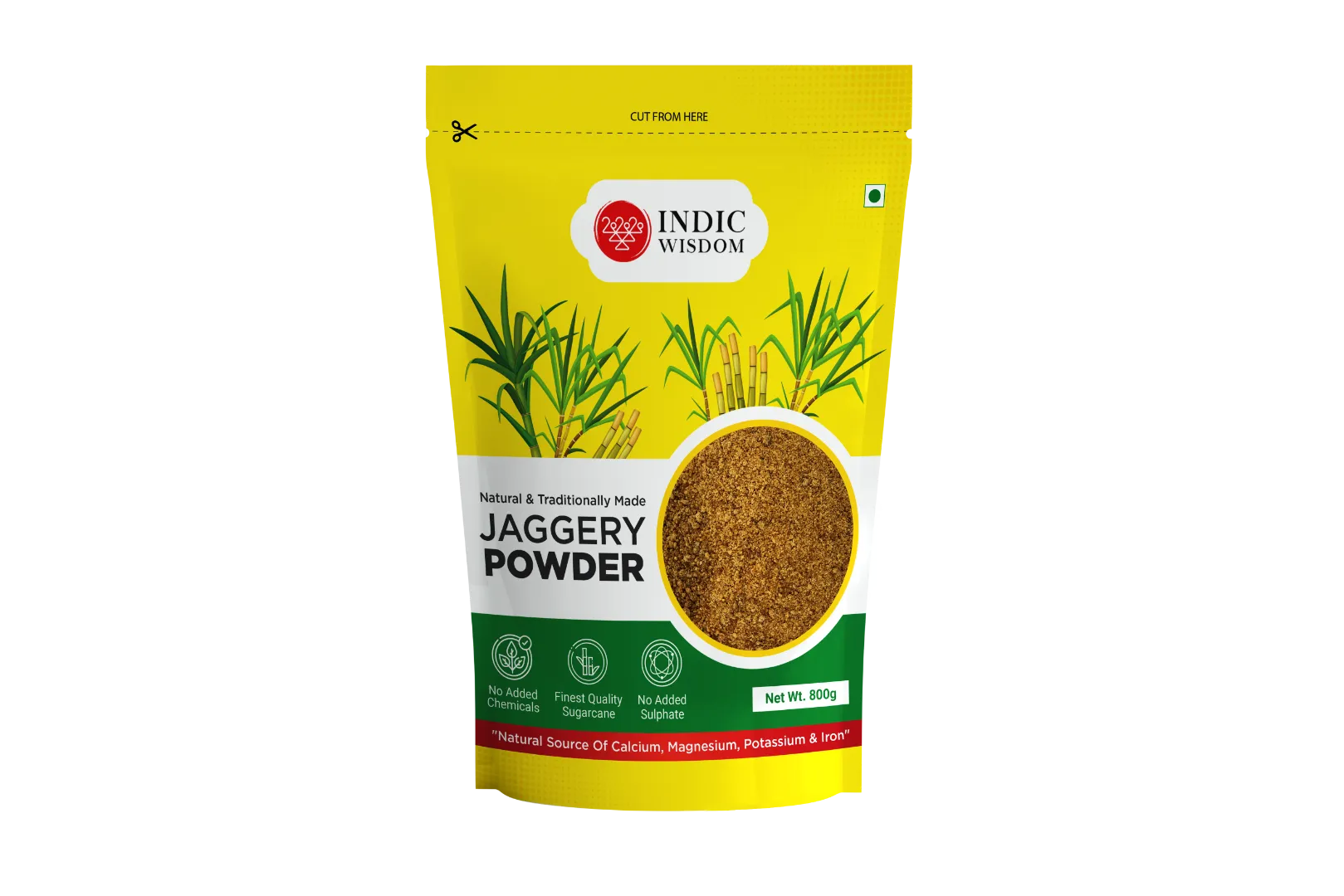 Image of jaggery powder pouch