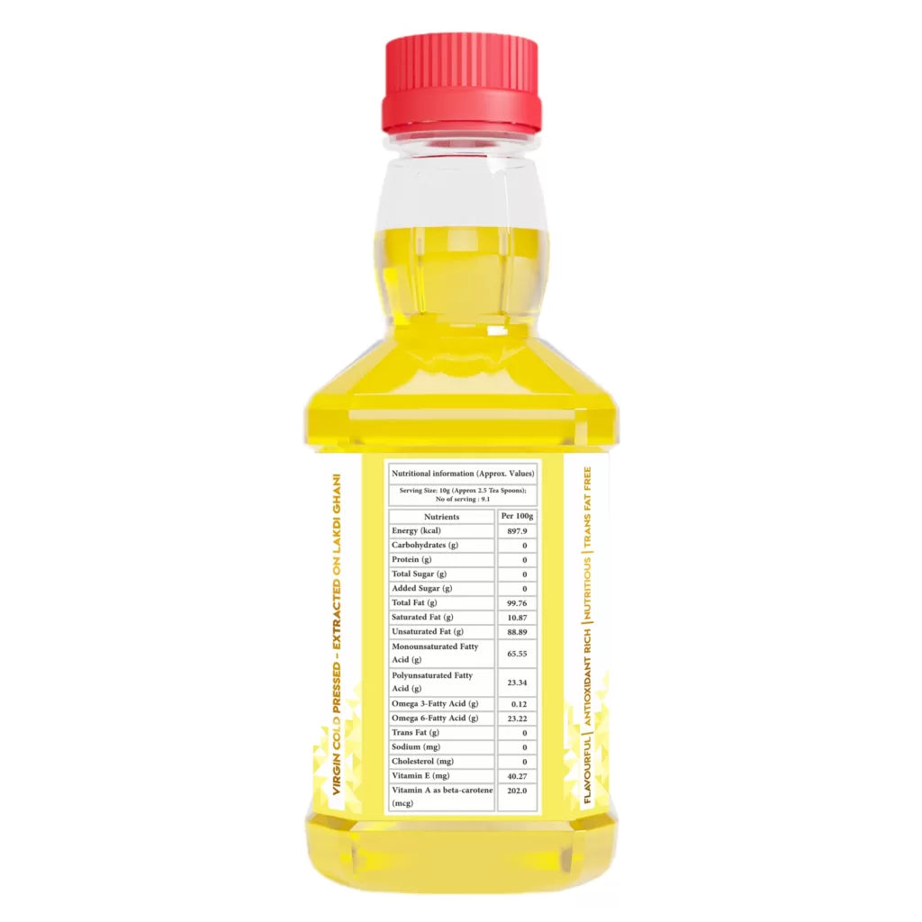 Wood Pressed Sweet Almond Oil (Cold Pressed Sweet Almond Oil - Extracted on Wooden Churner)