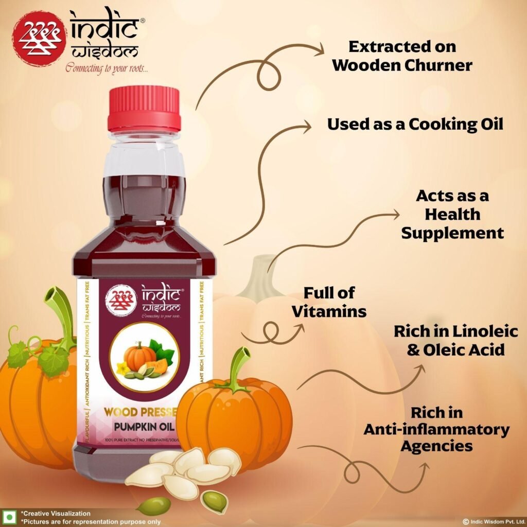 Benefits of wood pressed pumpkin seed oil