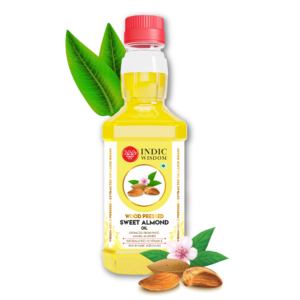 Sweet Almond Oil vector image