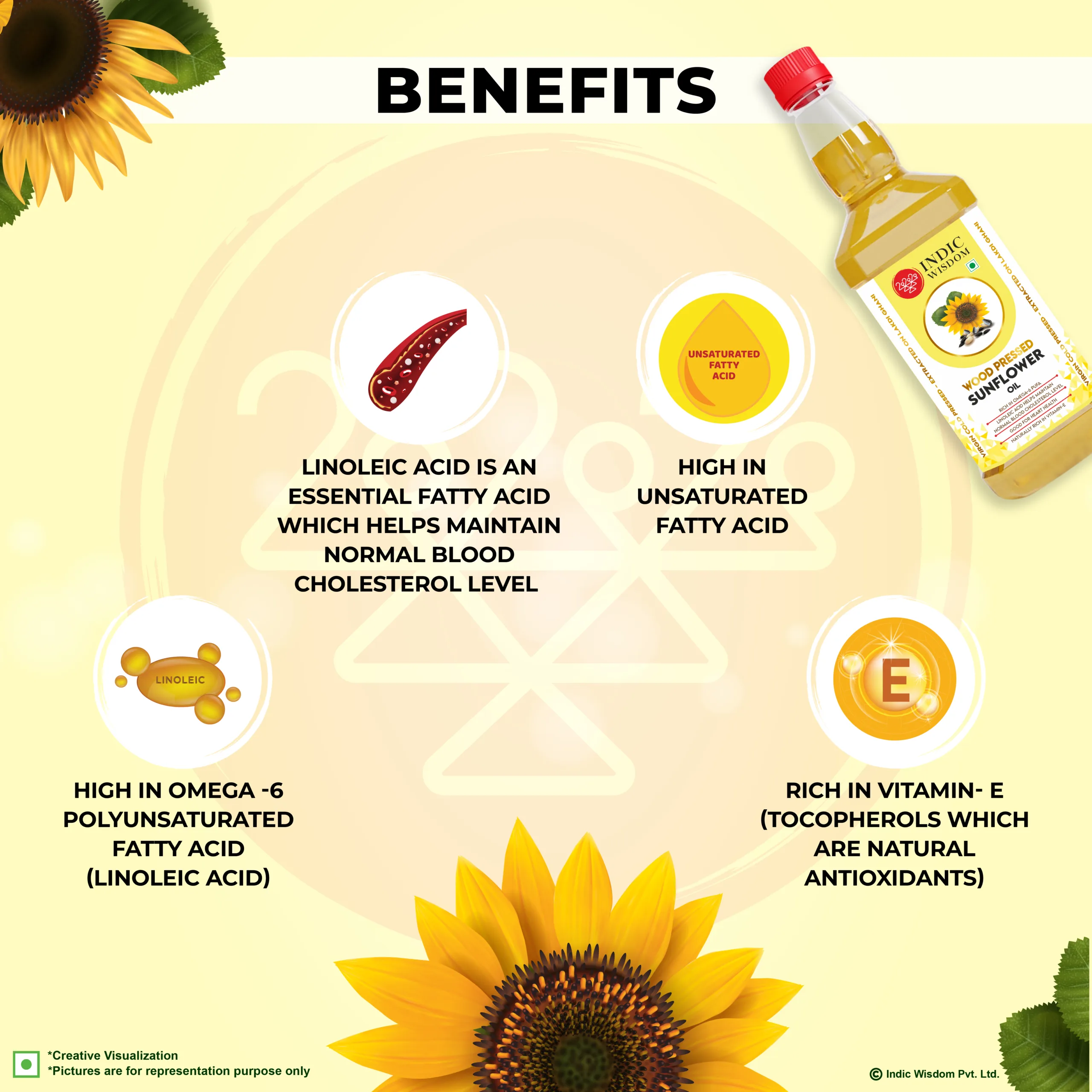 Benefits of wood pressed sunflower oil